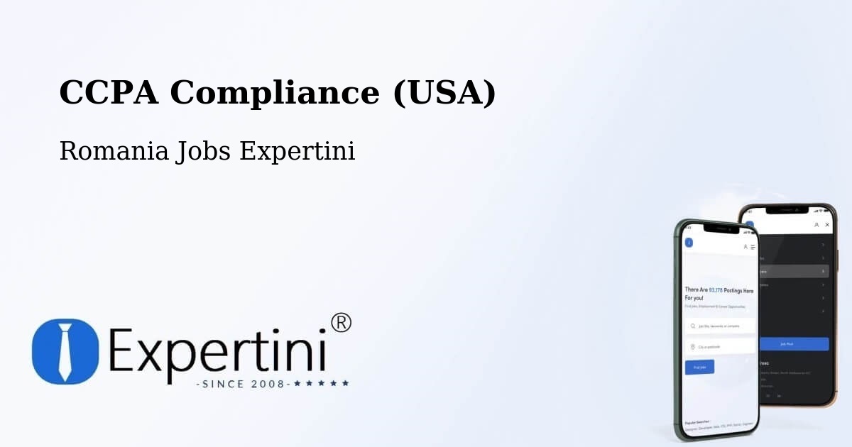 CCPA Privacy Rights & Compliance Notice – Buftea - Romania Jobs Expertini